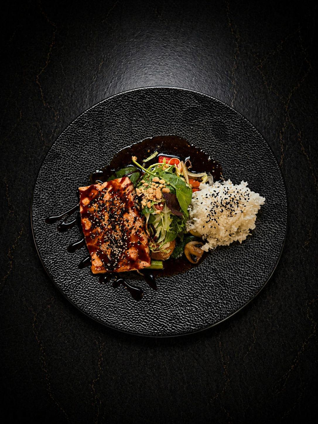 Teriyaki Lachs