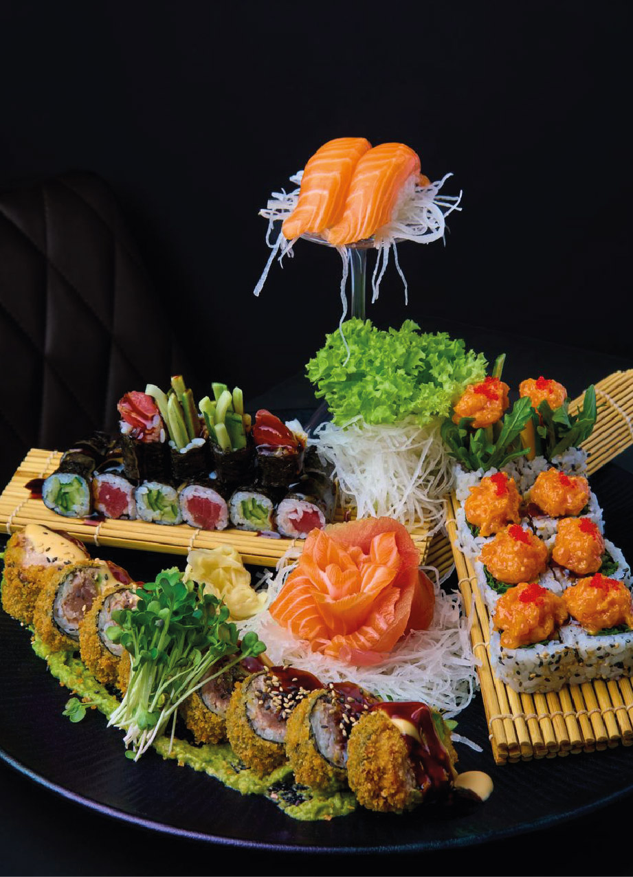 Große Sushi Platte